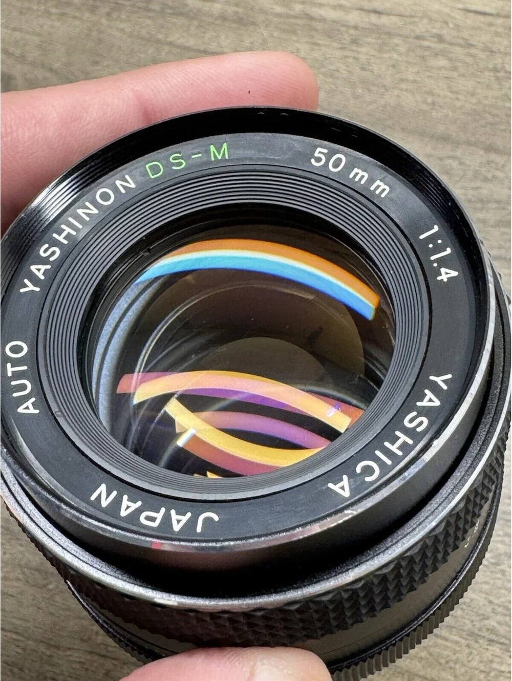 Yashica Auto Yashinon DS-M 50mm f1.4 M42 Mount Lens